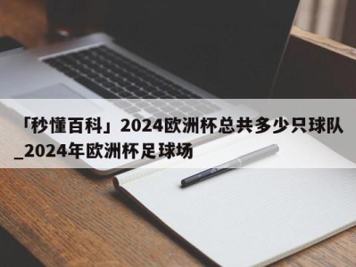 「秒懂百科」2024欧洲杯总共多少只球队_2024年欧洲杯足球场